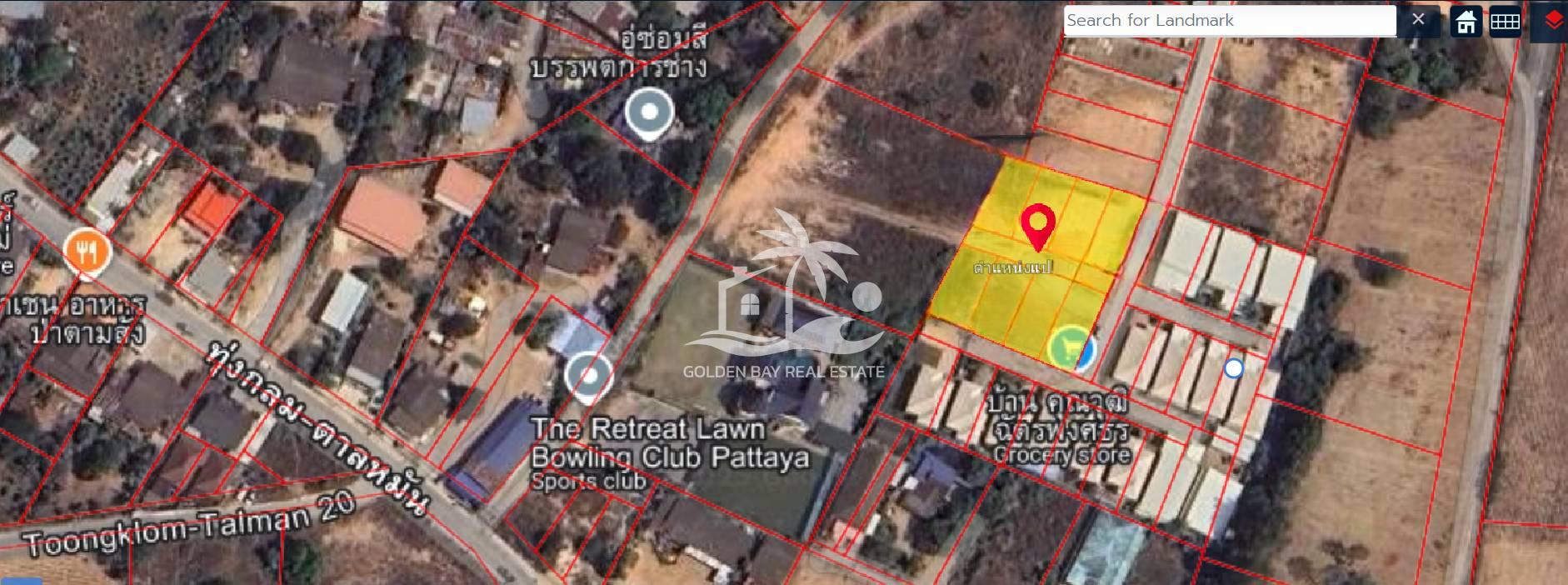 Land in Soi Toongklom Talman – East Pattaya